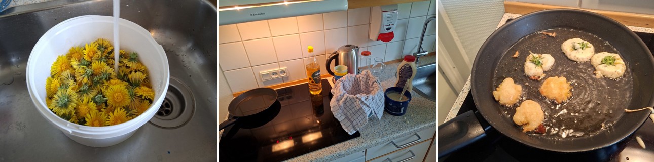 Mælkebøttepandekager