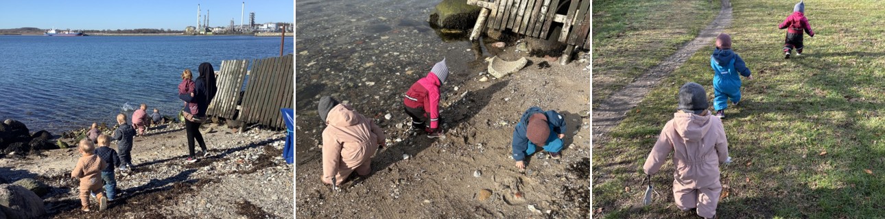 Børn på strand
